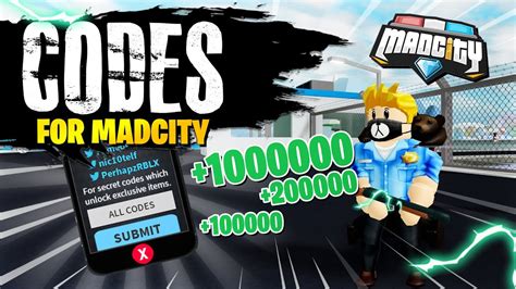 Roblox Mad City Codes - July 2023 -