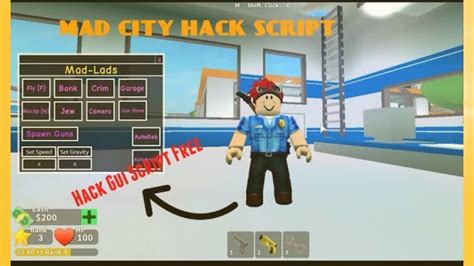 Roblox Mad City Hack | New Roblox Script Free 2023 