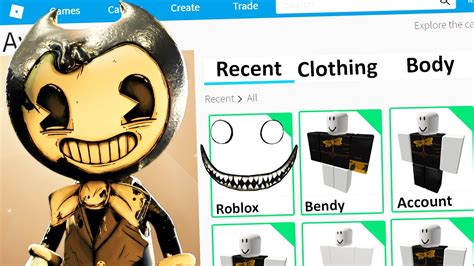 Roblox Making Bendy and The Ink Machine An Account - YouTube