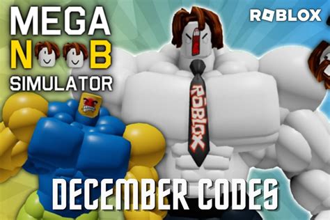 Roblox Mega Noob Simulator Codes for December 2022: Free coins 