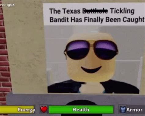 Roblox Meme GIF - Roblox Meme Texas Butthole Tickling Bandit 