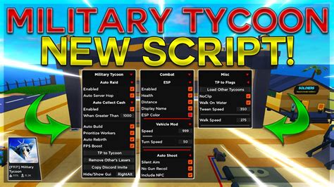 Roblox Military Tycoon Script Pastebin Hacks - June 2023 -