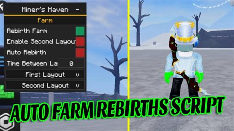 Roblox Miner\'s Haven Script - Anti AFK, Auto Rebirth (2023)