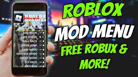 Roblox Mod Menu - How To Get FREE ROBUX On Roblox iOS in 2 