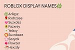 Roblox Names Ideas