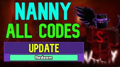 Roblox Nanny Codes - Roblox - June 2023 -