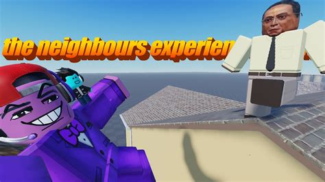 Roblox Neighbors, the experience - YouTube