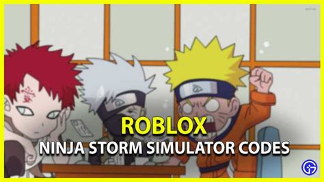 Roblox Ninja Storm Codes (June 2023)