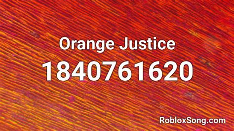 Discover the Sensational Roblox Orange Justice Animation ID for an Epic Gaming Experience!
