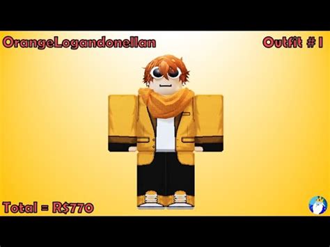 Roblox Orange Outfit Ideas - YouTube