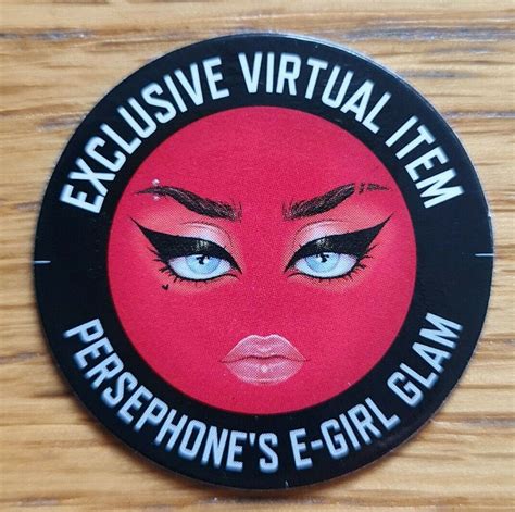 Roblox PERSEPHONE&#039;S E-GIRL GLAM exclusive virtual 