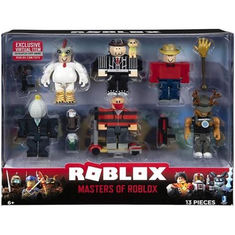 Roblox Pack De Figuras Mestres De Roblox - Masters of Roblox 