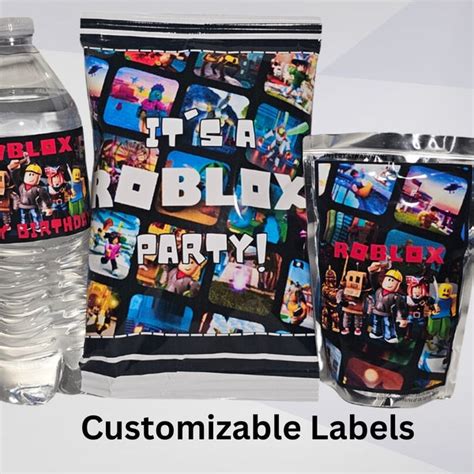 Roblox Party Bags - Etsy