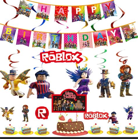 Roblox Party Set – Bibble Babble
