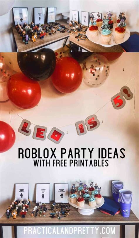 Roblox Party Supplies Ideas - Practical and Pretty