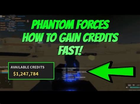 Roblox Phantom Forces How To Gain Credits! How To Get Lots of 