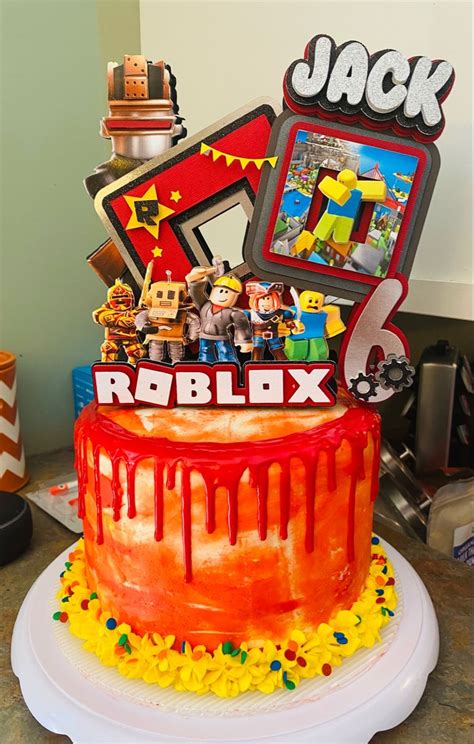 Roblox Photo Birthday Cake - EatYourPhoto