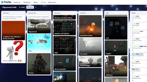 Roblox Pilgrammed Trello and Discord Links