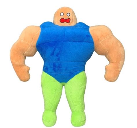 Roblox Plush Buff Noob: New Roblox Muscle Noob Plushie Toy 