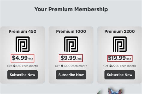 Roblox Premium membership