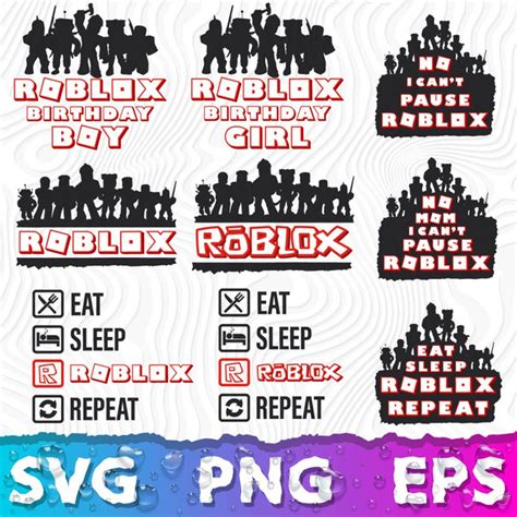 Roblox Quotes SVG, Roblox Birthday SVG, Roblox Cricut Design 