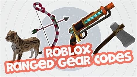 Roblox Ranged Gear ID - updated for June 2023