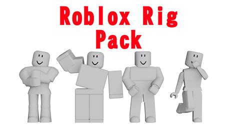 Roblox Rig Pack Download by TVRoneTheTVRobot2023 on 