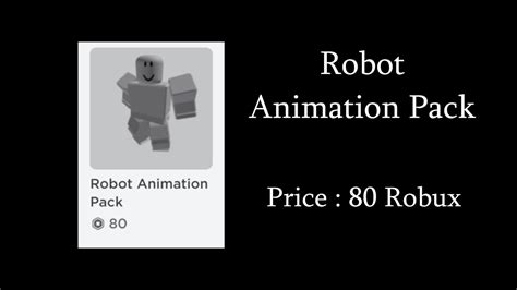 How Roblox Robot Animation Pack Can Enhance Your Gaming Experience: A Comprehensive Guide