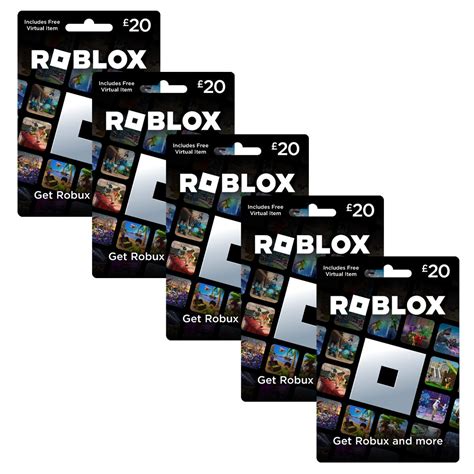 Roblox Robux Gift Card Compare prices