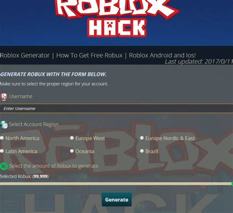 Roblox Robux Hack Generator designs, themes, templates and 
