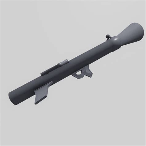 Roblox Rocket Launcher Remodel: Free 3D Asset - Community 