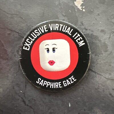 Roblox SAPPHIRE GAZE exclusive virtual RARE CODE 