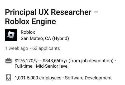 Roblox Salary - Blind