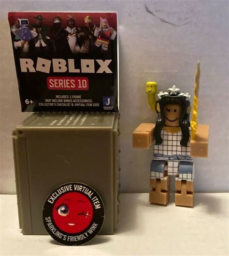 Roblox Series 10: Sparkling&#039;s Friendly Wink -Virtual Code 