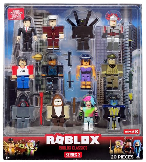 Roblox Series 6 Roblox Classics Exclusive 3 Action Figure 12-Pack 