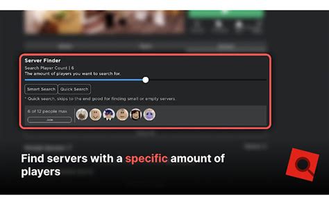 Roblox Server Finder Chrome extension