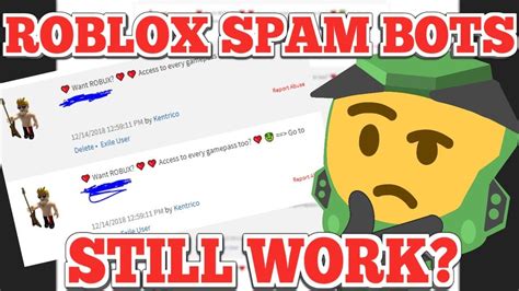 Roblox Spam bot