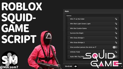 Roblox Squid Game Script 2023 | Auto Win, GodMode & More
