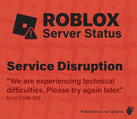 Roblox Status on Twitter: \"⚠️ #Roblox is currently experiencing 