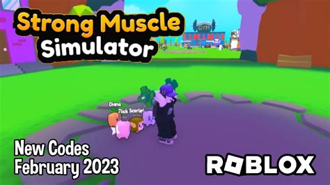 Roblox Strong Muscle Simulator Codes (February 2023)