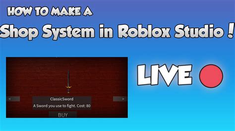 Roblox Studio: Shop System - Stack Overflow