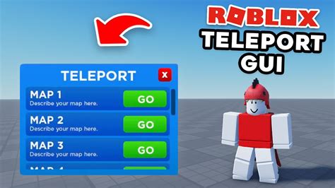 Roblox Studio How To Make Click To Teleport Gui - YouTube