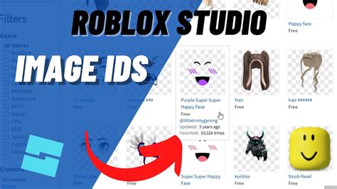 Roblox Studio How to Get Image IDs, Find DECAL ASSET ID 