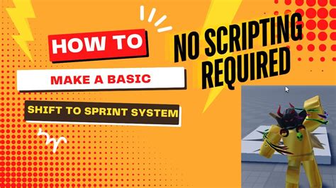 Roblox Studio Tutorial: Shift to Sprint - YouTube