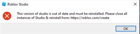 Roblox Studio is installing an outdated version - Platform Usage 