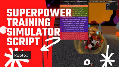 Roblox Super Power Training Simulator Script (AutoFarm Strength 