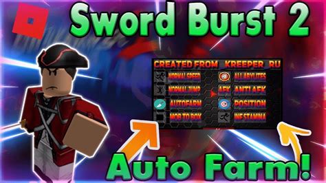 Roblox Sword Burst 2 New Hack Script GUI Working | Auto Farm 