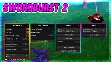 Roblox Swordburst 2 Hack/Script AUTO FARM, KILL AURA 