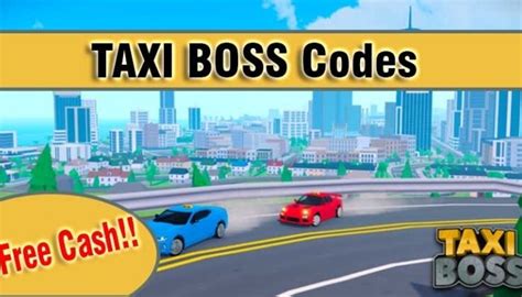 Roblox Taxi Boss Codes (June 2023) - Pro Game Guides