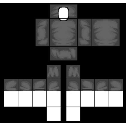 Roblox Textures Templates - Roblox Shirt Template Black,png 